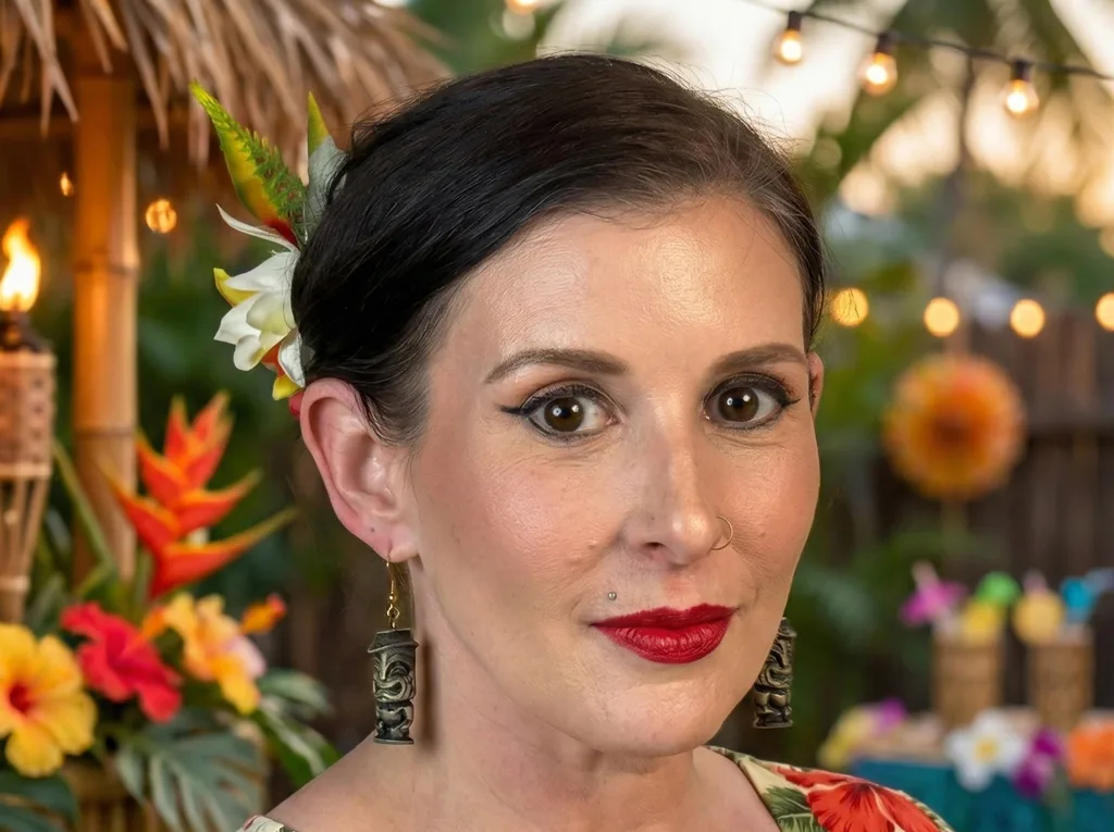 A Tiki and His Hat view 4